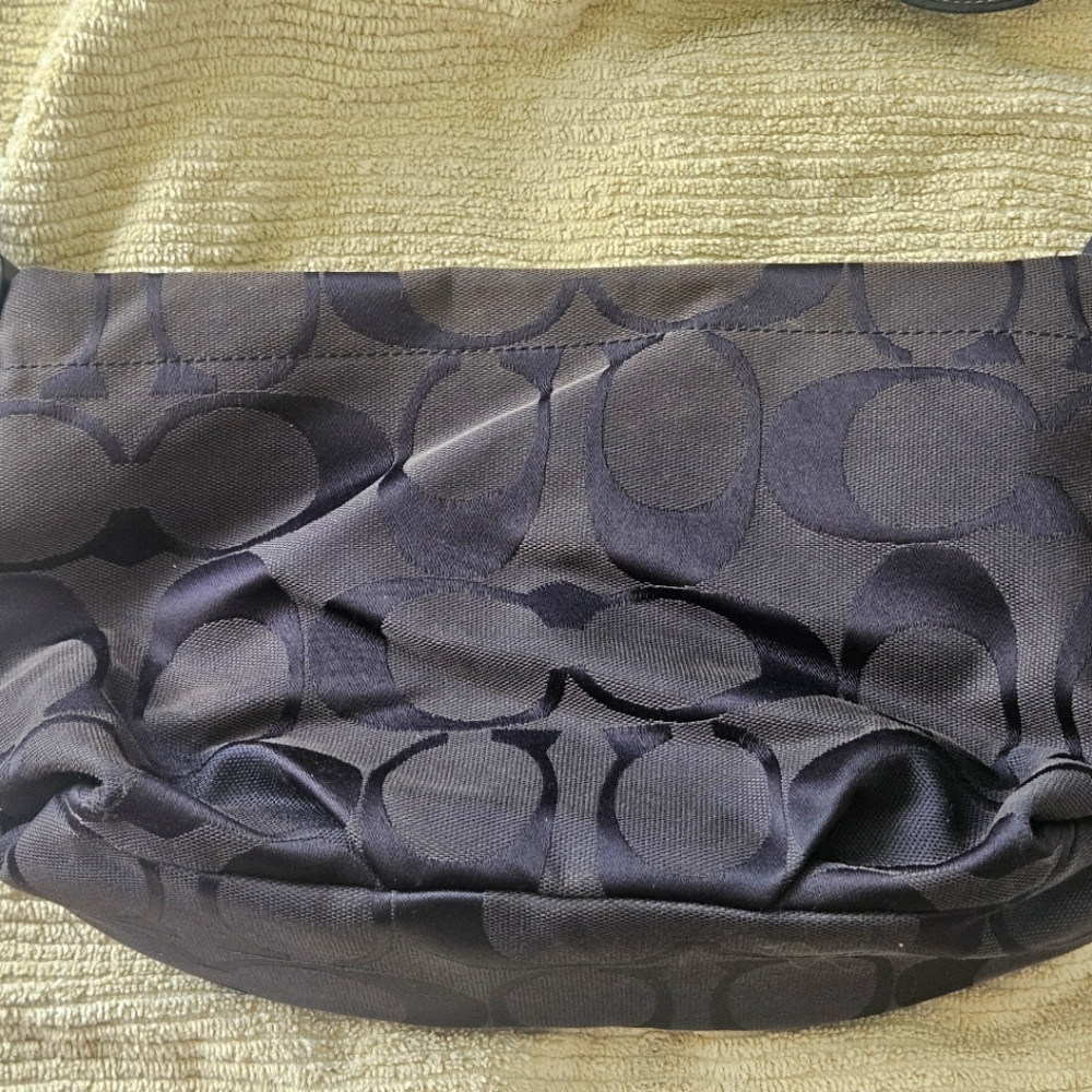 Stylish Black and Gray Patterned Bag